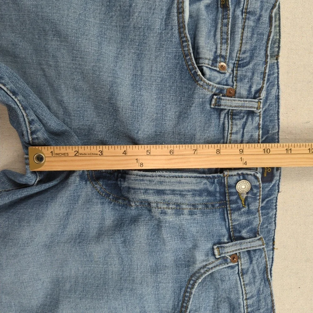 Polo Ralph Lauren Jeans Mens 36x30 Blue Varick Slim Straight Preppy Casual